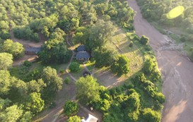 aerial river lodge